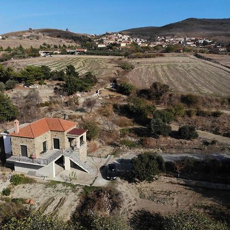 Vila Stone House Of Panos Kornos Exteriér fotografie